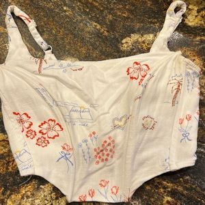 Pacsun Beachy Corset Top